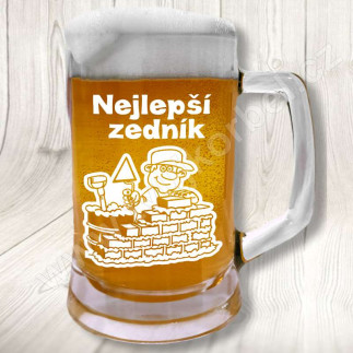 půllitr pro nejlepšího zedníka