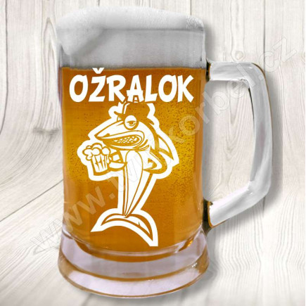 Krýgl s vtipným motivem Ožralok