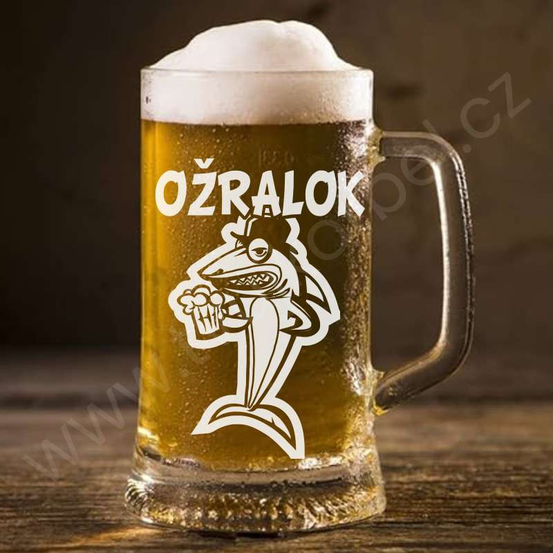 Krýgl s vtipným motivem Ožralok
