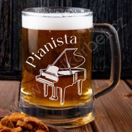 Pivní sklenice pro Pianistu