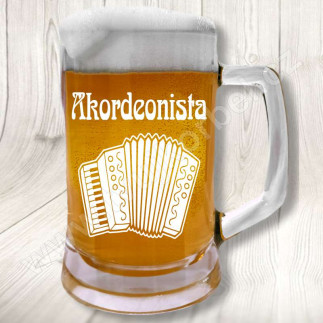 Pivní půllitr pro Akordeonistu