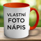 Hrnek s fotkou - Oranžový Hrnek s fotkou - Oranžový