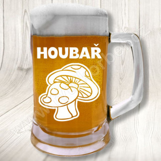 Originální půllitr pro houbaře