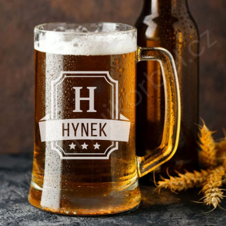 Sklenice na pivo s jakýmkoliv jménem
