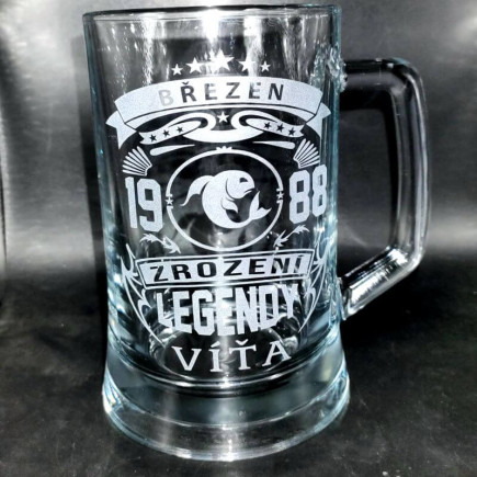 Půllitr Zrození Legendy se znamením