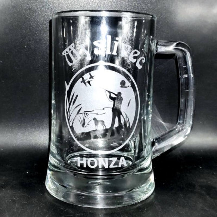 Půllitr na pivo pro myslivce
