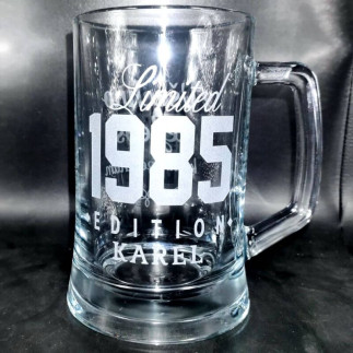 Pivní sklo Limited Edition