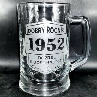 Půllitr k narozeninám Dobrý Ročník
