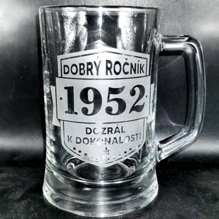 Půllitr k narozeninám Dobrý Ročník