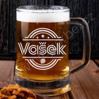 Sklenice na pivo s jakýmkoliv jménem