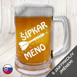 Půllitr pro šípkar s menom