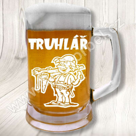 Půllitr pro truhláře