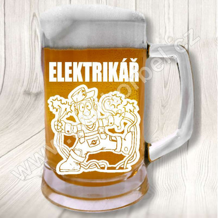 Půllitr pro Elektrikáře