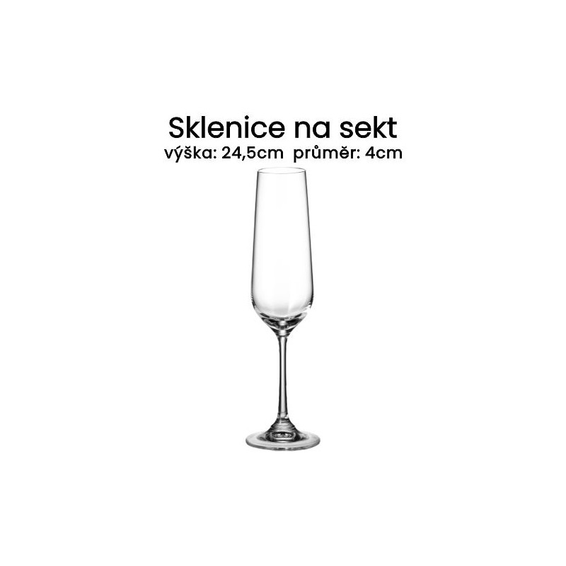 Sklenice na sekt