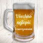 Pivní krýgl k narozeninám Vintage se jménem Pivní krýgl k narozeninám Vintage se jménem