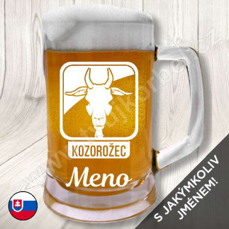 Půllitr s horoskopem kozorožec