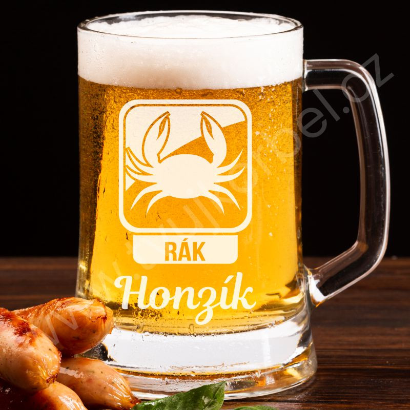 Půllitr s horoskopem Rak
