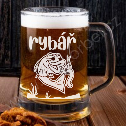 Půllitr pro rybáře