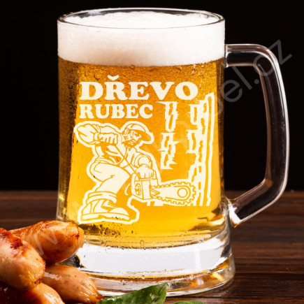 Pivní krýgl pro dřevorubce