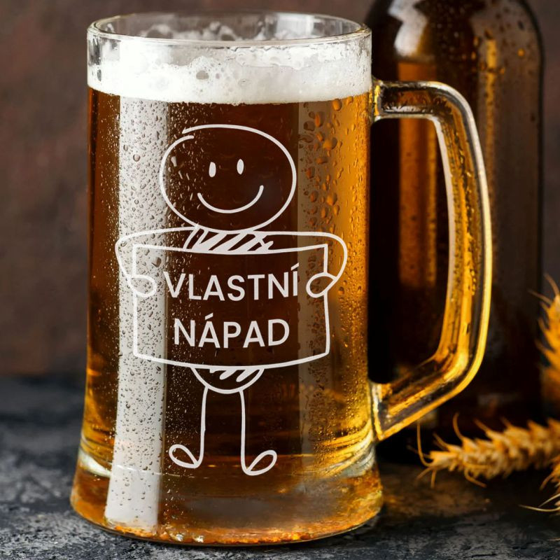 Půllitr s vlastním nápadem Půllitr s vlastním nápadem