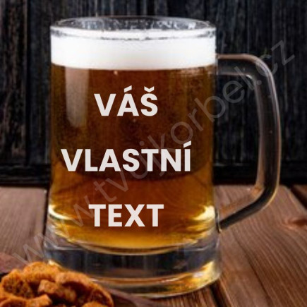 Půllitr s vlastním textem