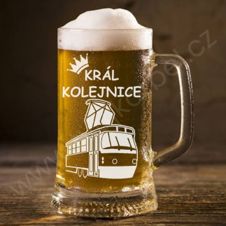 Půllitr na pivo pro tramvajáka