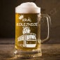 Půllitr na pivo pro tramvajáka - Král Kolejnice
