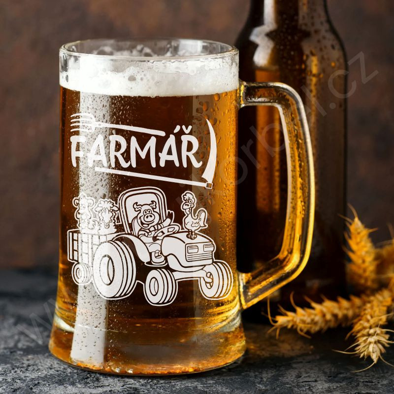 Pivní krýgl pro Farmáře