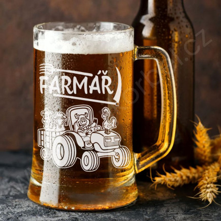 Pivní krýgl pro Farmáře