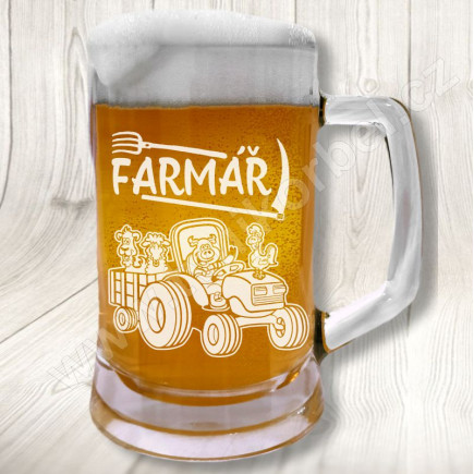 Pivní krýgl pro Farmáře