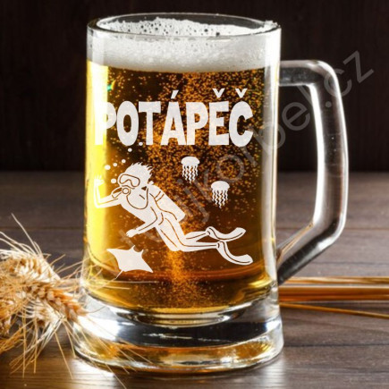 Sklenice na pivo pro Potápěče