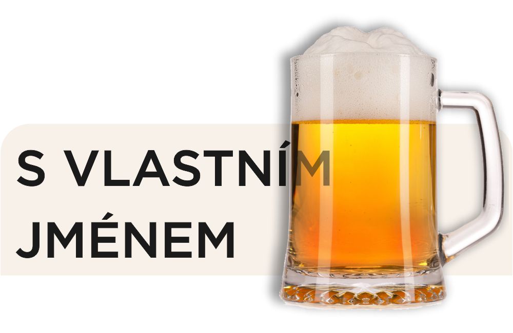 Půllitr s vlastním jménem