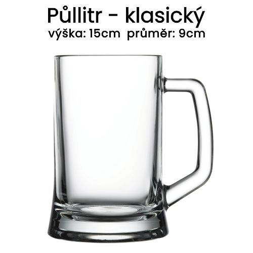 Půllitr - klasický