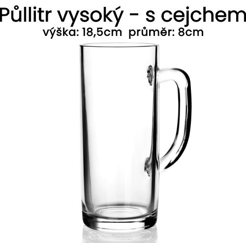 Půllitr - vysoký
