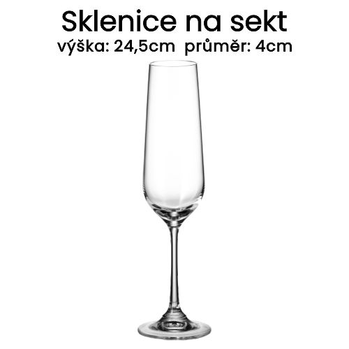 Sklenice na sekt