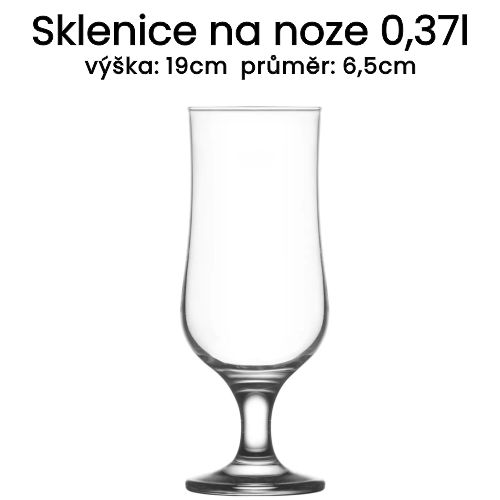 Sklenice na stopce tulip