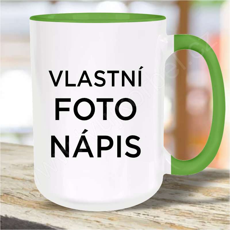Hrnek s vlastní fotkou velký