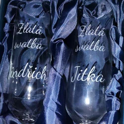 Svatební skleničky